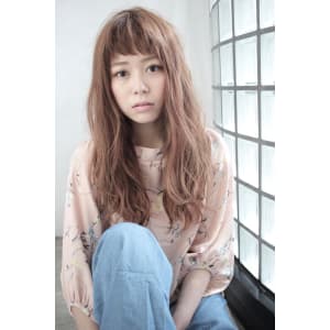 [hairderas]ゆるふわxロングxベージュ