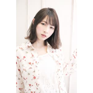 アッシュグレージュカジュアルロブ【N-590】