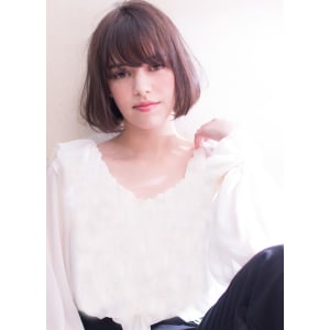 ワンカールパーマでやわらかボブ　Tー241