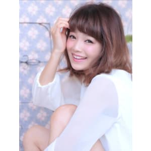 ラフ感が可愛い☆ふわっとナチュラルロブ