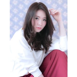 デジタルパーマで作るロングヘア