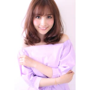 大人フェミニンなミディアム【H-431】