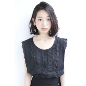 大人の愛さ前下がりボブ デジタルパーマ【y－１７0】