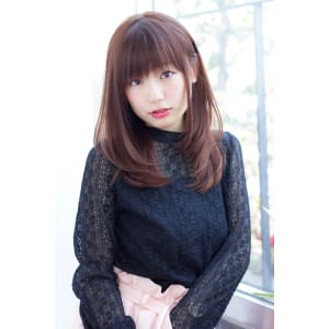 梅雨対策なナチュラルテイストのストレート