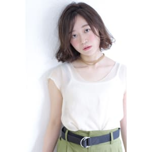 抜け感たっぷり 大人外ハネボブ