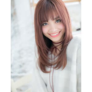 ガーリーピンクのカジュアルロング - mod's hair 越谷西口店【モッズヘア】【モッズヘア コシガヤニシグチテン】掲載中