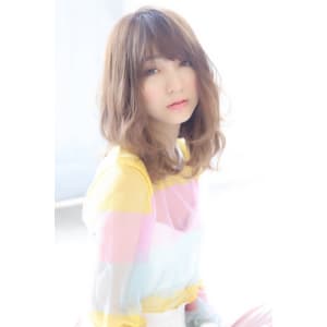 【光に透ける柔らかい透明感】外国人風美肌アッシュ
