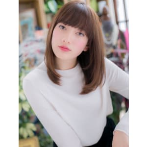 触れたくなるような ウルツヤストレート