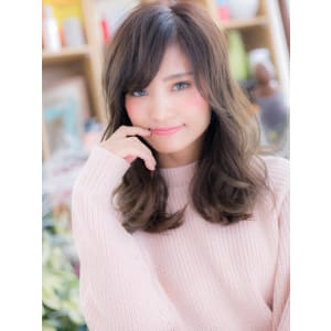 キレイめ無造作ウェーブ