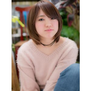 流しバングでオトナショート☆
