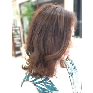 ランダムに巻いた☆大人ミディ