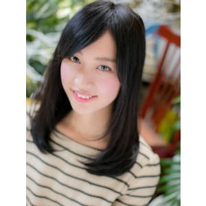 大人可愛い♪ナチュラルストレート