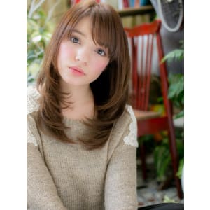 大人sweetな自然体セミディ
