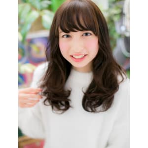 ゆるふわカールスタイル