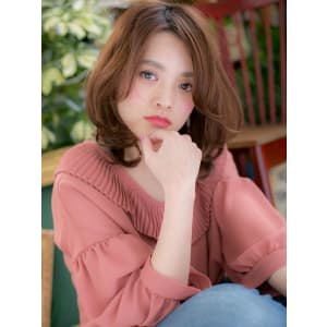 こなれ感あるくびれミディ - COVER HAIR bliss 上尾西口店【カバーヘアブリス アゲオニシグチテン】掲載中