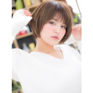 自然体の魅力♪万能ショートボブ