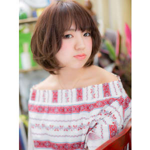 やわらか質感ショートBOB - COVER HAIR bliss 戸田公園西口店【カバーヘアブリス トダコウエンニシグチテン】掲載中