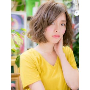 ニュアンスパーマ◎ふわっとミディ - COVER HAIR bliss 上尾西口店【カバーヘアブリス アゲオニシグチテン】掲載中