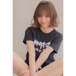 外はねゆるふわミックスカールボブ　AKI-165