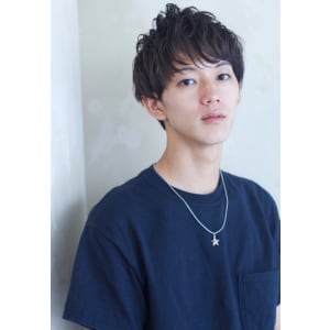 ミディアムマッシュ束感センターパートナチュラルmー１３