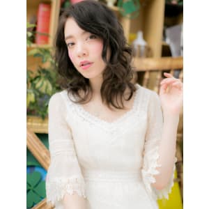 エアリーカールでアンニュイムード