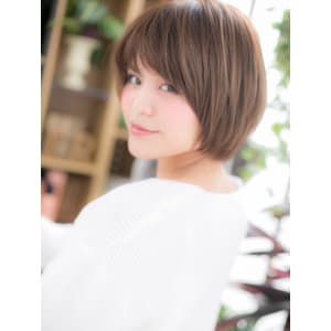 自然体の魅力♪万能ショートボブ
