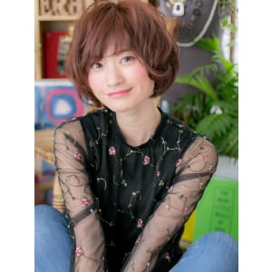 女度UP！グラマラスショート