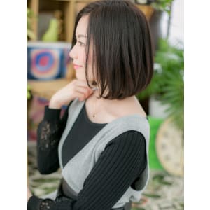 黒髪クラシカルボブ
