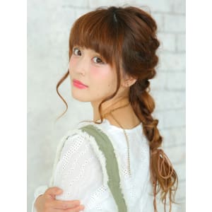 ふんわり可愛い☆フィッシュボーンアレンジ