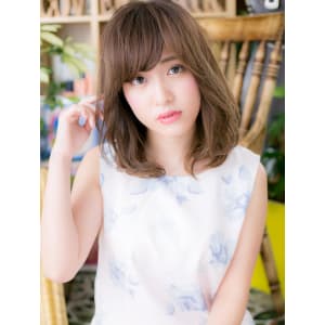 束感ニュアンス＊自然体セミディ