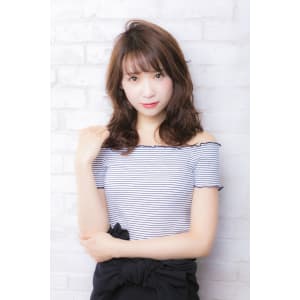 抜け感フェミニンボブ【池袋】