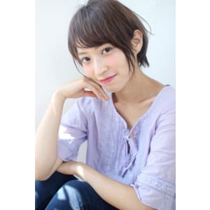 艶カラーで大人ひし形ショート　M８４１