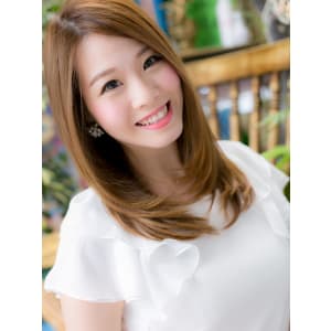 ナチュラルストレートスタイル