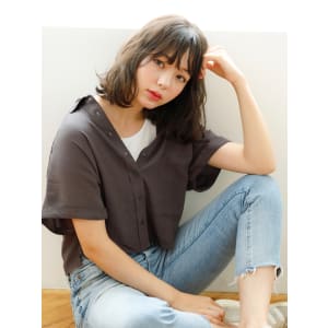 シースルーバングミディ