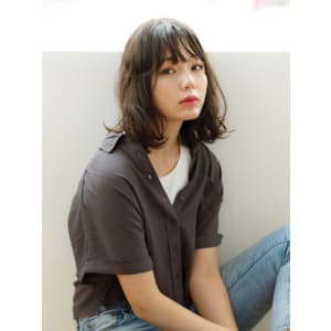 シースルーバングミディ