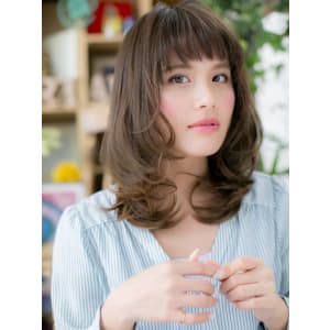 眉見せがキュート！ラブグラマラスミディ