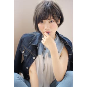 大人暗髪ショートボブ M８４４
