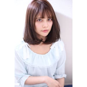 大人のモーブカラーワンカールボブ♪