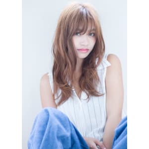 【担当　添田】白髪にも対応！透明感カラーの大人ロング