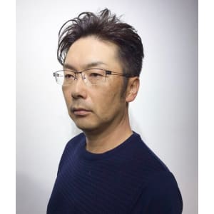 ジェントルマンオールバック刈り上げ