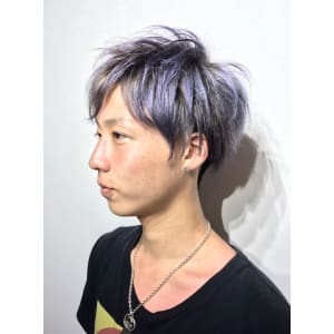スマートマッシュ束感ツーブロック