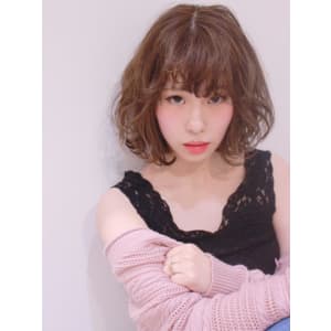 【M.SLASH】ラフ可愛★ふわくしゃボブ