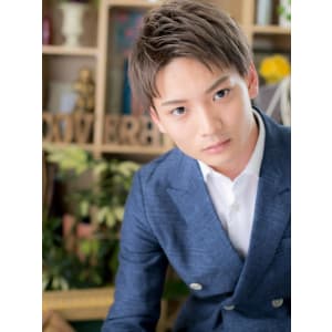 外国人風カラーで！格上げショート