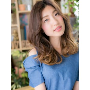 女っぷり底上げ！グラデーションカラー
