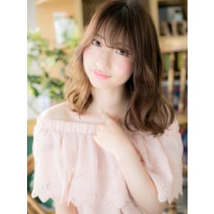 ナチュラル・色っぽ・セミディ