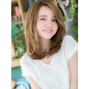 ほつれニュアンスミディ