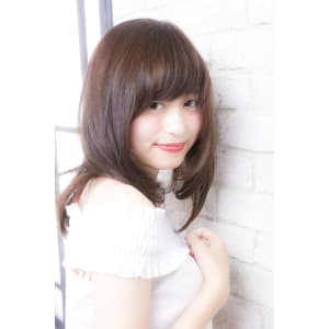 【prize池袋西口】　厚めバングナチュラルストレート