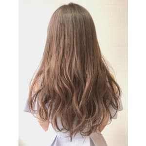 透明感抜群 大人可愛いハニーロング