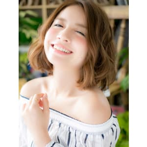 抜け感カワイイ☆リラクシーボブ