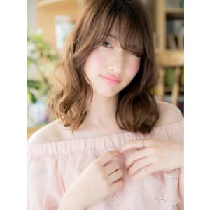 ナチュラル・色っぽ・セミディ